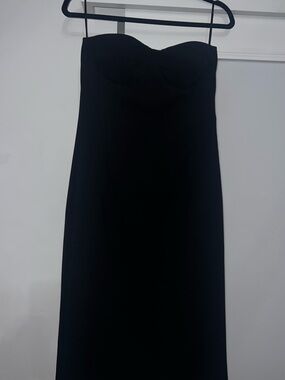 Classic Strapless Black Evening dress